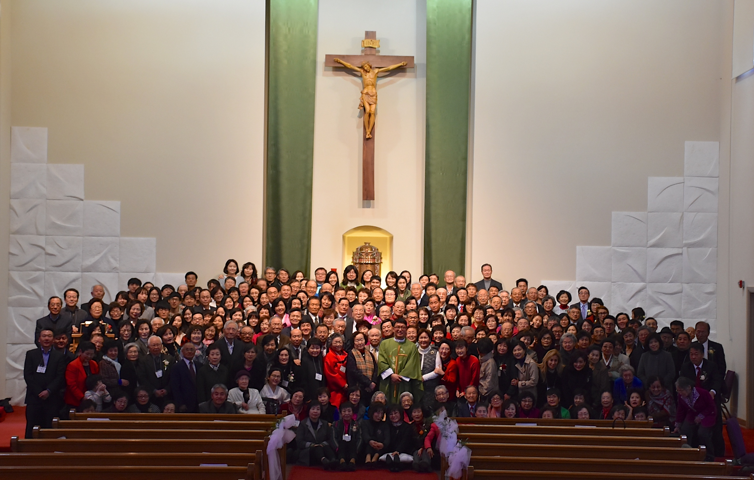 오클랜드 한인천주교회 전체신자 사진