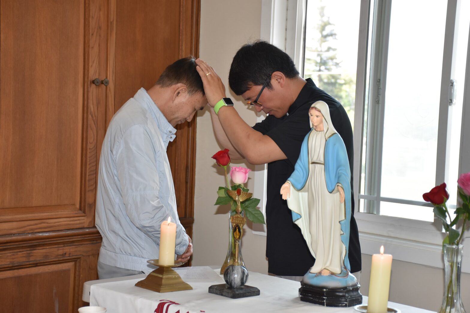 레지오 마리애 선서식 - 김갑영 대건안드레아, 권재복 마가렛