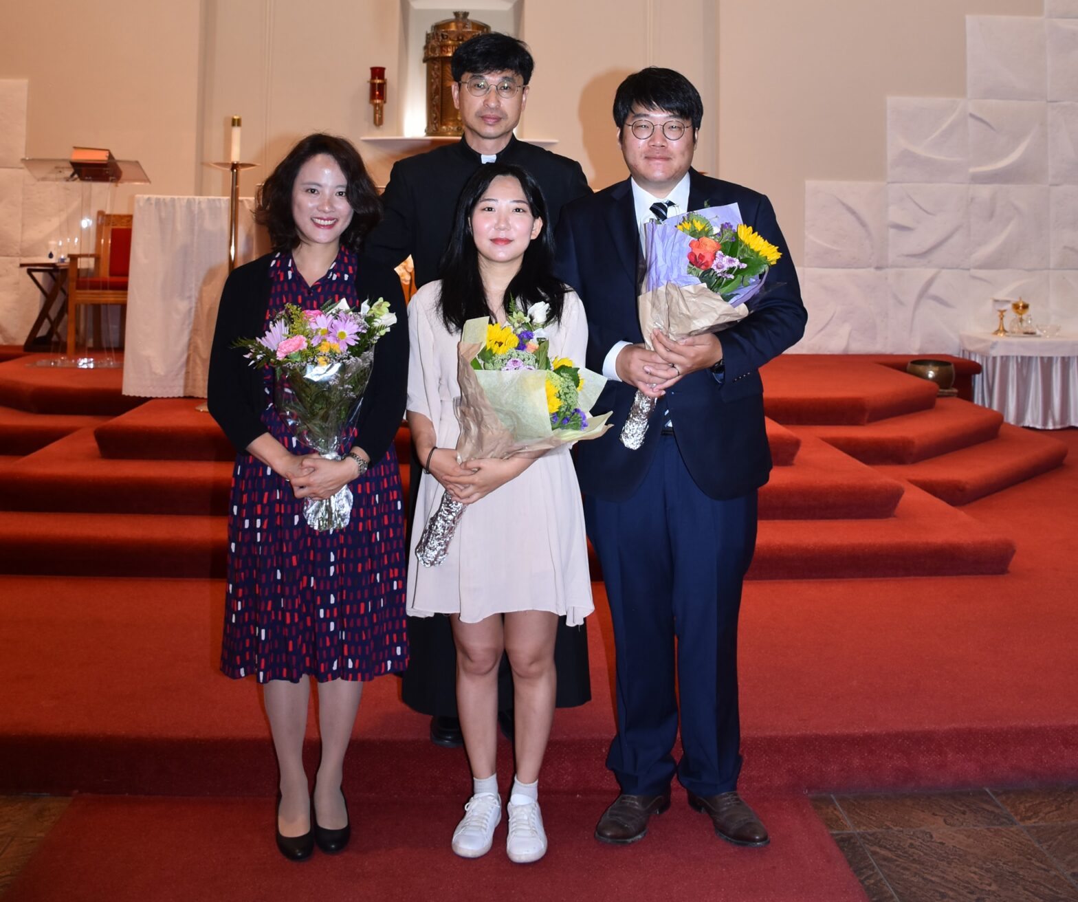 영세식 - 이미지 라디아, 이참희 로베르따, 홍구택 로베르또 - 축하드립니다.