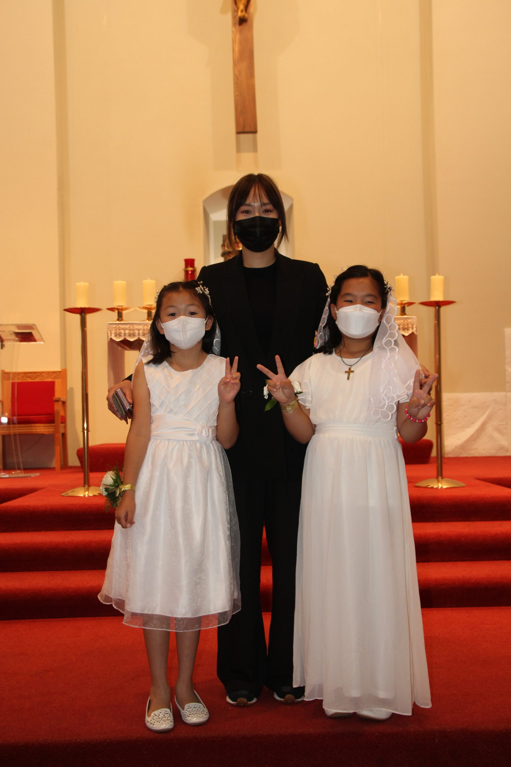 성모 승천 대축일, 첫 영성체, 성모회 전신자 점심 제공