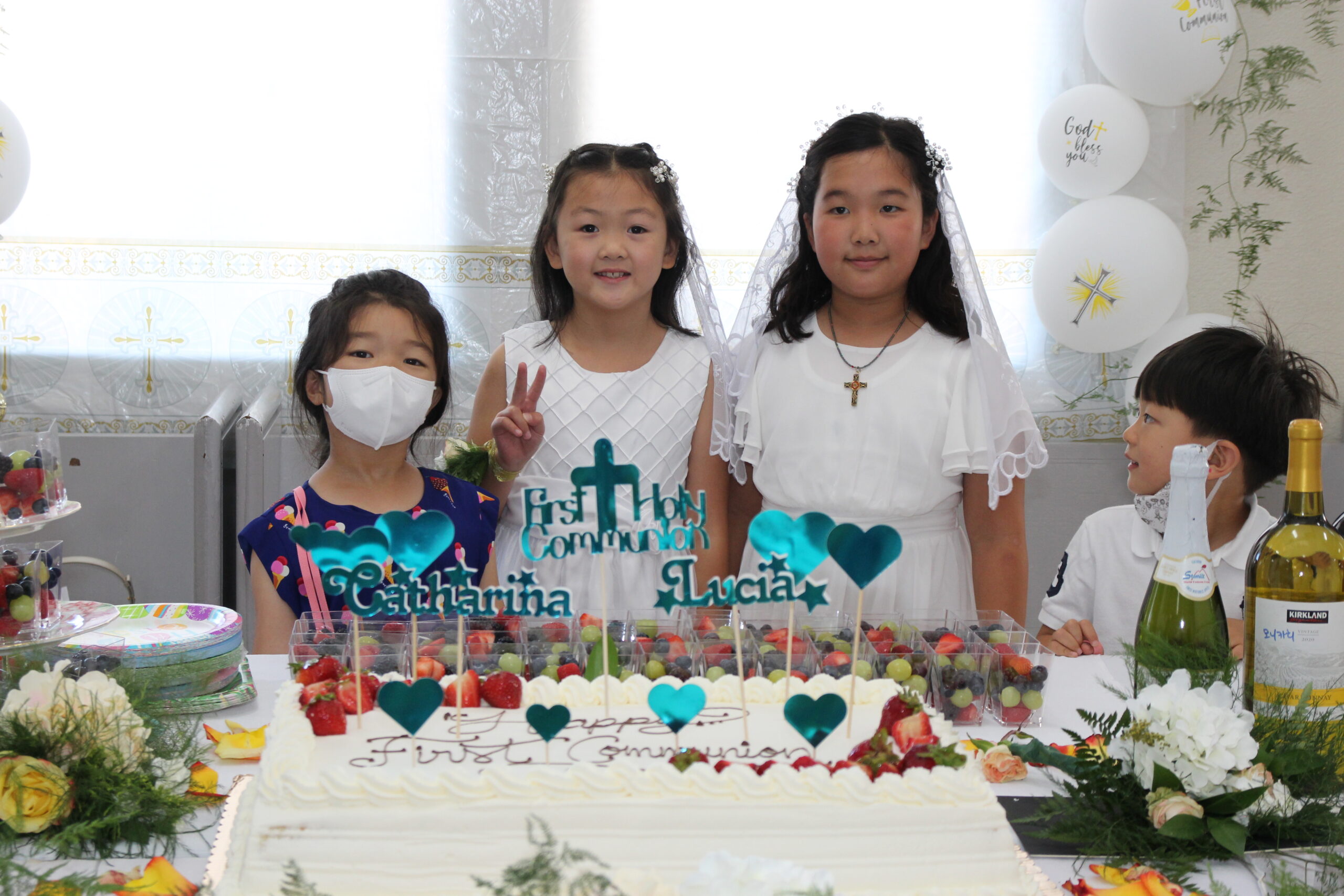 성모 승천 대축일, 첫 영성체, 성모회 전신자 점심 제공